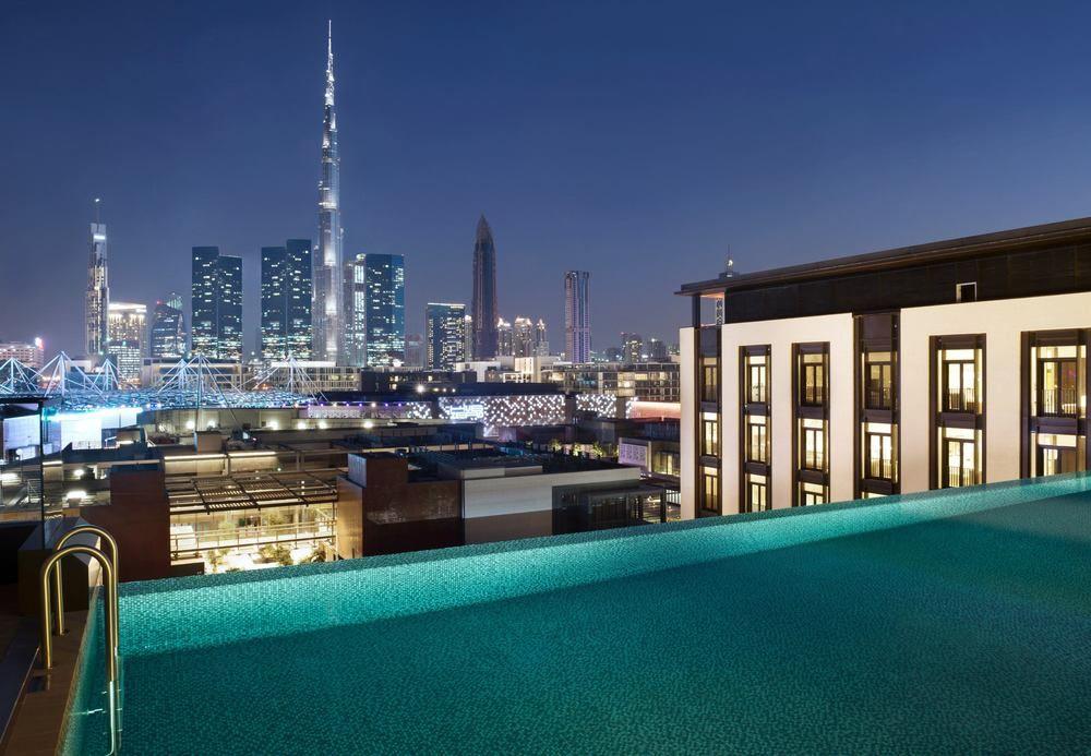 La Ville Hotel & Suites City Walk Dubai, Autograph Collection Екстериор снимка View from the rooftop