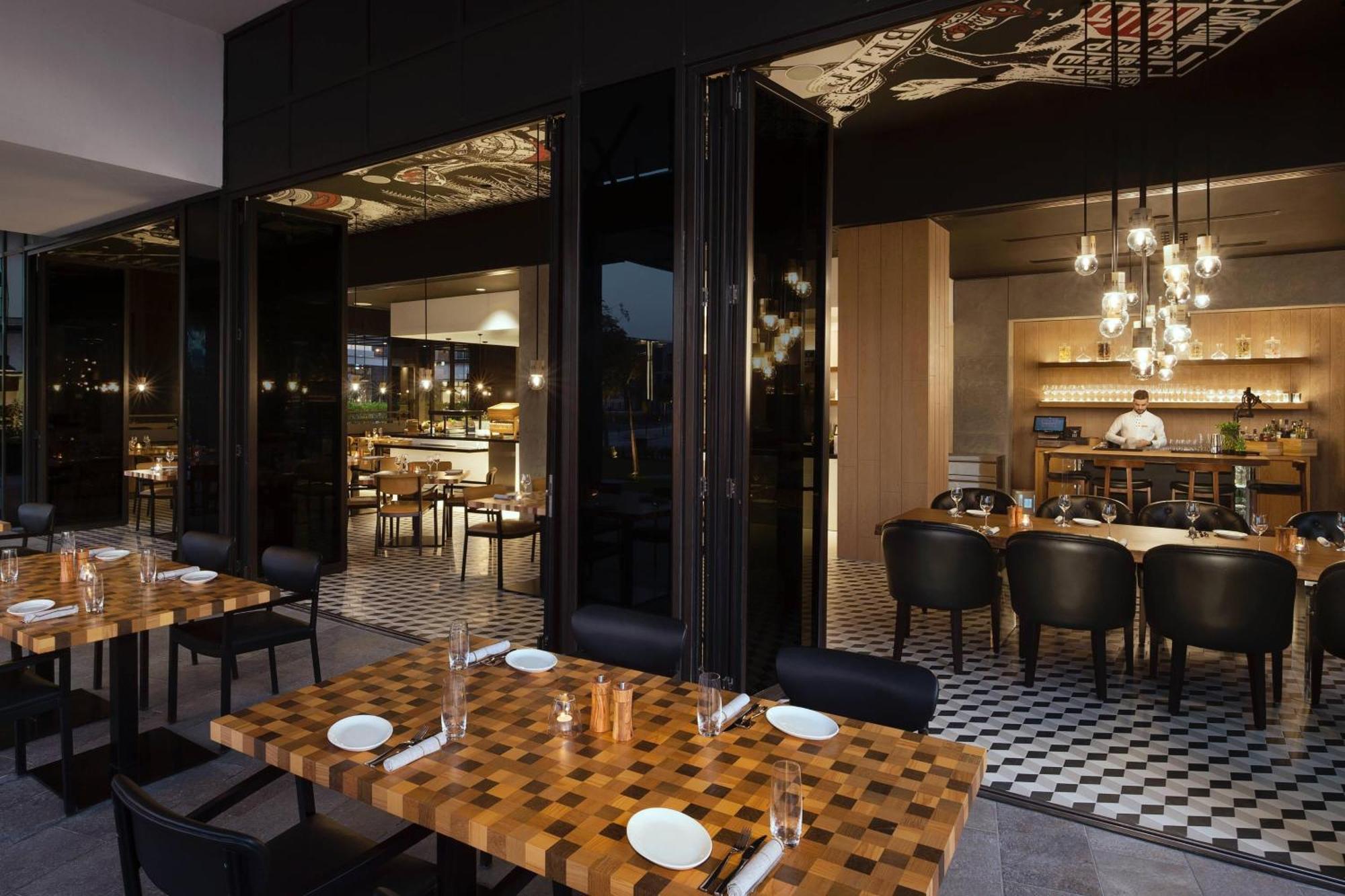 La Ville Hotel & Suites City Walk Dubai, Autograph Collection Екстериор снимка The interior of the restaurant