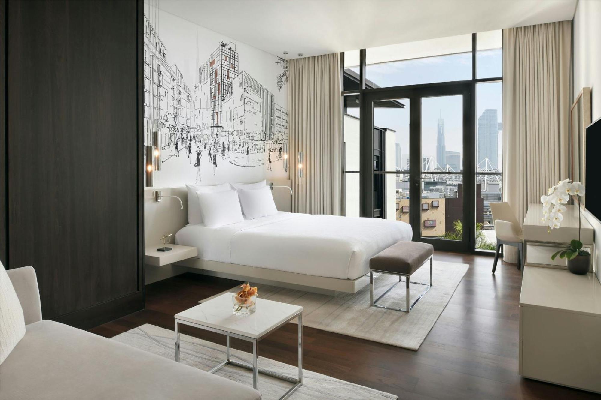 La Ville Hotel & Suites City Walk Dubai, Autograph Collection Екстериор снимка A bedroom at the hotel